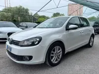 Usata VW Golf VI Highline 105 CV (77 kW) 2010 Bianco Utilitaria