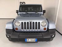 Usata Jeep Wrangler Unlimited 200 CV (147 kW) 2012 Azzurro SUV