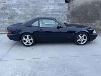 Usata Mercedes SL320 Avantgarde 224 CV (164 kW) 2001 Blu/azzurro Cabrio