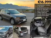 Usata VW T-Cross 110 CV (80 kW) 2021 Grigio SUV