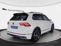 Usata VW Tiguan R-line 150 CV (110 kW) 2023 Bianco SUV