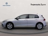 Usata VW Golf VIII Life 110 CV (80 kW) 2024 Argento Utilitaria