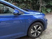 Usata VW Polo Comfortline 95 CV (69 kW) 2019 Blu/azzurro Utilitaria