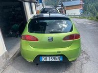 Usata Seat Leon 105 CV (77 kW) 2007 Verde Coupé