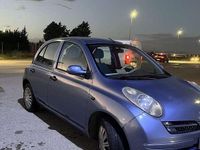 Usata Nissan Micra Acenta 80 CV (58 kW) 2006 Blu/azzurro Berlina