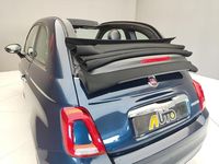 Usata Fiat 500C Dolcevita 70 CV (51 kW) 2024 Blu dipinto di blu / capote nera Cabrio