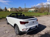 Usata VW T-Roc Cabriolet 110 CV (80 kW) 2022 Bianco Cabrio