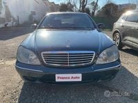 Usata Mercedes S320 197 CV (144 kW) 2000 Blu Berlina