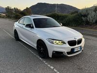 Begagnad BMW 225 M Sport 224 HK (164 kW) 2015 Vit Sportkupé