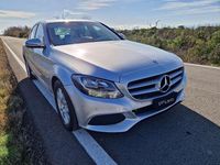 Usata Mercedes C180 116 CV (85 kW) 2017 Argento Berlina