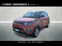 Usata Mahindra KUV100 83 CV (61 kW) 2018 Rosso SUV