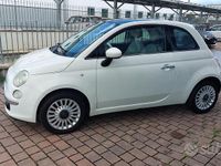 Usata Fiat 500 Lounge 75 CV (55 kW) 2009 Bianco Berlina
