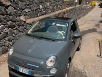 Usata Fiat 500C 95 CV (69 kW) 2015 Grigio Cabrio