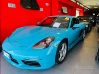 Usata Porsche 718 Cayman 299 CV (219 kW) 2019 Blu Coupé