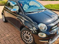 Usata Fiat 500C Lounge 2015 Nero Cabrio