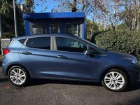Usata Ford Fiesta Titanium 125 CV (91 kW) 2022 Blu/azzurro Utilitaria