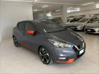 Usata Nissan Micra N-Connecta 90 CV (66 kW) 2017 Grigio Utilitaria