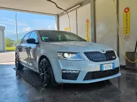 Usata Skoda Octavia vRS 230 CV (169 kW) 2015 Grigio Station wagon