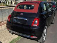 Usata Fiat 500C Lounge 69 CV (50 kW) 2015 Nero Cabrio