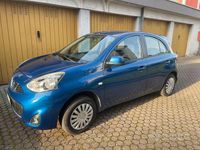 Usata Nissan Micra Premium Edition 80 CV (58 kW) 2014 Blu Utilitaria