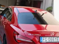 Usata Mercedes CLA200 Business 136 CV (100 kW) 2017 Rosso Berlina