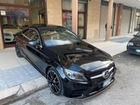 Usata Mercedes C220 Premium 194 CV (142 kW) 2021 Nero Coupé