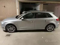 Usata Audi A3 Attraction 110 CV (80 kW) 2015 Grigio Berlina
