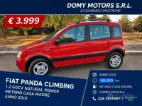 Usata Fiat Panda Climbing 60 CV (44 kW) 2010 Rosso Utilitaria