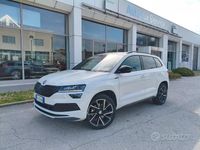 Usata Skoda Karoq SportLine 150 CV (110 kW) 2019 Bianco SUV