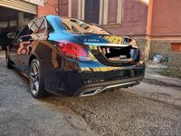 Usata Mercedes C220 AMG 194 CV (142 kW) 2019 Nero Berlina