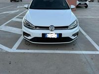 Usata VW Golf VII R-line 115 CV (84 kW) 2019 Bianco Utilitaria