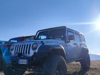 Usata Jeep Wrangler Unlimited Rubicon 200 CV (147 kW) 2013 Grigio SUV