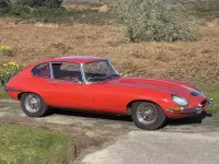 Usata Jaguar E-Type 269 CV (197 kW) 1966 Rosso Coupé