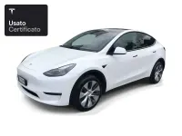 Usata Tesla Model Y Long Range AWD 258 kW (351 CV) 2022 Pearl white multicoat SUV