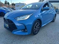 Usata Toyota Yaris Hybrid Trend 92 CV (67 kW) 2022 Blu/azzurro Utilitaria