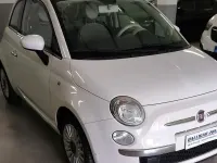 Używany Fiat 500 69 KM (50 kW) 2008 Biały Sedan/Limuzyna