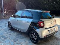 Usata Smart ForFour 90 CV (66 kW) 2015 Grigio Utilitaria