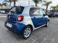 Usata Smart ForFour Passion 90 CV (66 kW) 2018 Blu Utilitaria