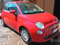 Usata Fiat 500 69 CV (50 kW) 2010 Rosso Berlina