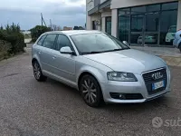 Usata Audi A3 Ambition 90 CV (66 kW) 2010 Grigio Utilitaria
