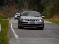 Usata Saab 9-3 Cabriolet Vector 150 CV (110 kW) 2004 Grigio Cabrio