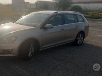 Usata VW Golf VII Highline 110 CV (80 kW) 2017 Grigio Station wagon