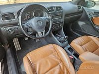 Begagnad VW Golf Cabriolet 105 HK (77 kW) 2012 Svart Cab
