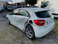 Usata Mercedes A180 109 CV (80 kW) 2014 Bianco Berlina