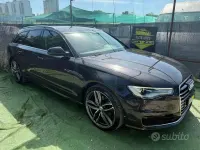 Usata Audi A6 S-Line 190 CV (139 kW) 2015 Nero Station wagon