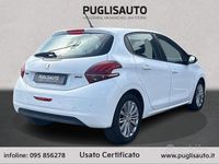 Usata Peugeot 208 Active 82 CV (60 kW) 2016 Bianco Utilitaria