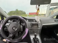 Usata VW Golf VII 85 CV (62 kW) 2014 Nero Utilitaria