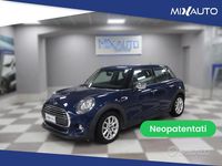 Usata Mini ONE 102 CV (75 kW) 2017 Blu/azzurro(met.) Utilitaria