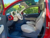 Usata Fiat 500 69 CV (50 kW) 2012 Rosso Utilitaria