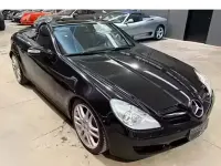 Usata Mercedes SLK200 192 CV (141 kW) 2007 Nero Cabrio